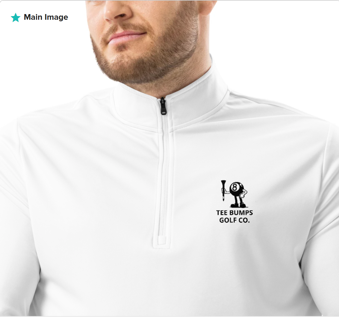 Tee Bumps Quarter Zip Pullover