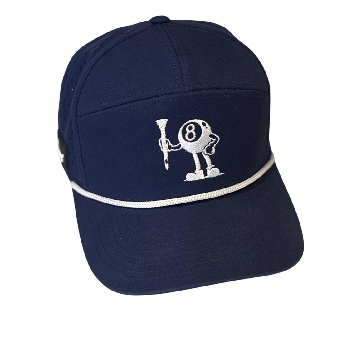 Eight Ball Tee Bump Hat - Navy