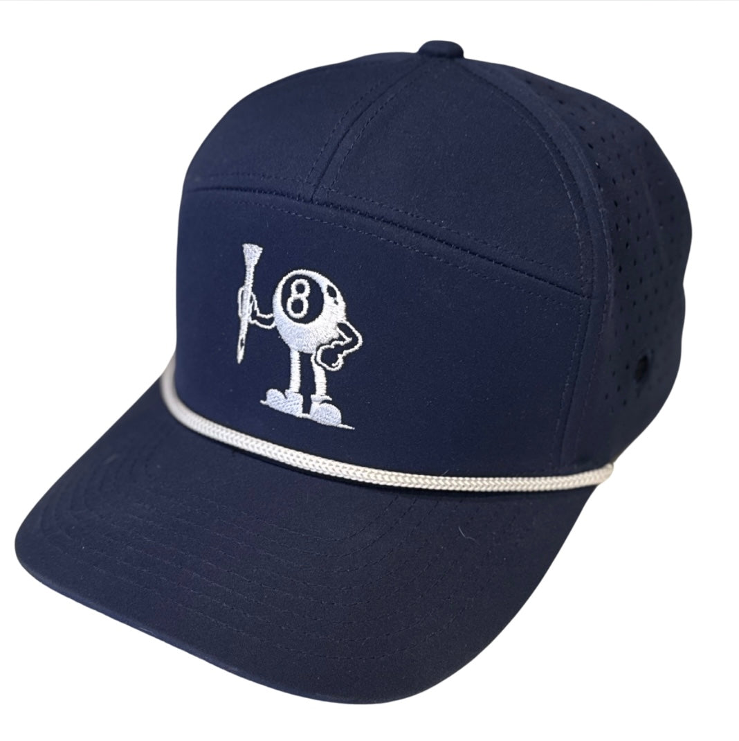 Eight Ball Tee Bump Hat - Navy