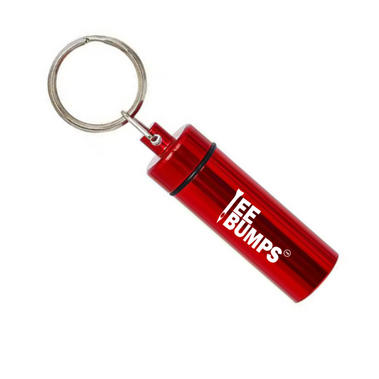 Tee Bumps™️ Divot Sand Spoon Keychain - Satan Red
