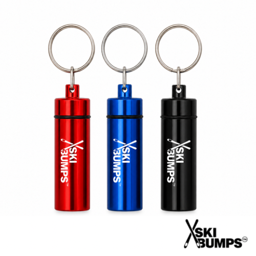 Ski Bumps Powder Spoon Keychain